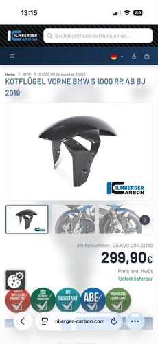 Ilmberger carbon kotflügel - ilmberger,