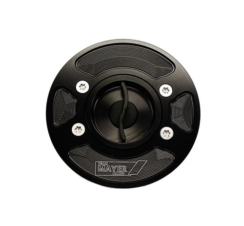 Tmp racing tankdeckel schwarz - racing,